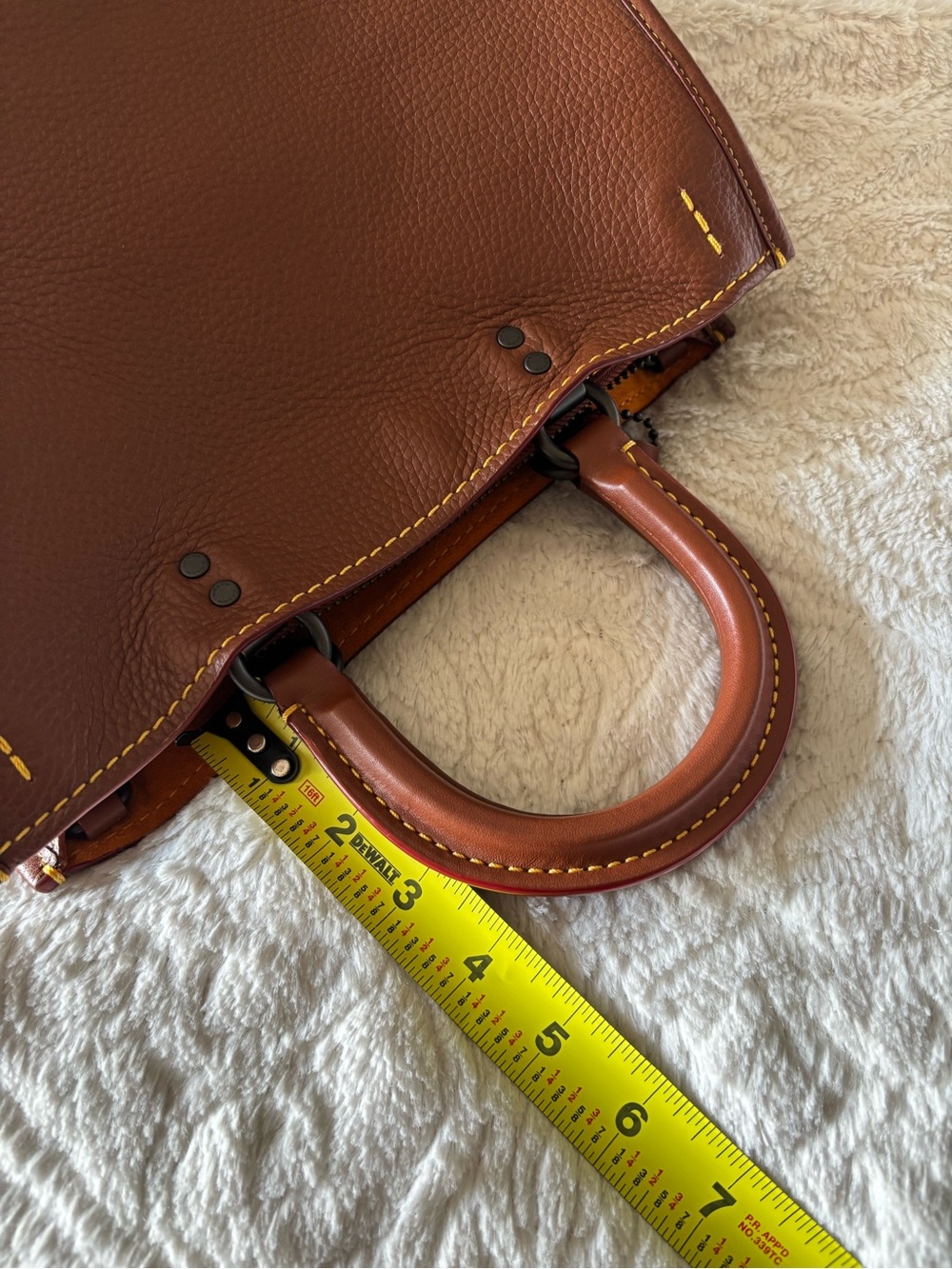 Coach 1941 Rogue in Saddle/ Matte Gunmetal - Picture 15 of 16